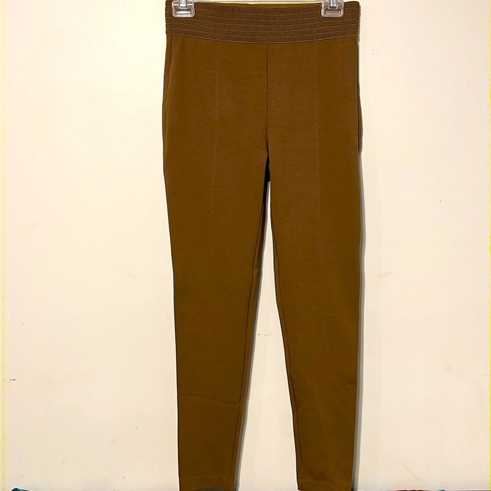 NWT || Ann Taylor Loft ||  brown skinny leg pants/ leggings || Size Small